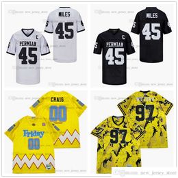 Maillots de Football universitaire cousus sur mesure, film rétro, 45 Boobie Miles, Design DIY