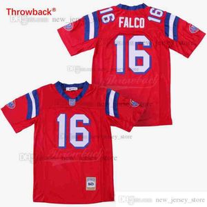 DIY-ontwerp Retro film Shane Falco Jersey #16 De vervangingen Sentinels Jerseys Op maat gestikte universiteitsvoetbaltrui