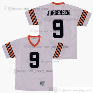 DIY-ontwerp Retro film SONNY JURGENSEN HOGE SCHOOL Jerseys Op maat gestikt college voetbalshirt