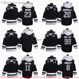 DIY Designer Drew Doughty Sweat à capuche pour homme et femme Anze Kopitar Wayne Gretzky Pull en peluche d'hiver à capuche Ins Mode Jeunes étudiants Printemps et automne Team Sweat à capuche