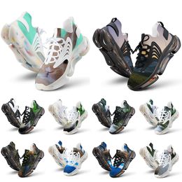 Livraison gratuite Chaussures de course de créateurs de bricolage pour hommes Femmes personnalisées Images beige Cornflower Blue Fashion Outdoor Womens Mens Trainers Sneakers Gai