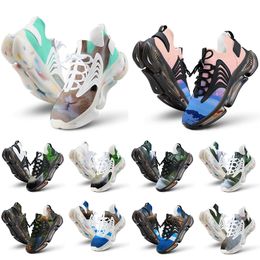 Livraison gratuite DIY Designer Chaussures de course pour hommes Femmes Images personnalisées Beige Ghost White Fashion Outdoor Femme Mens Trainers Sneakers Gai