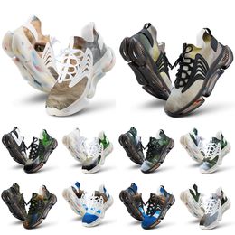 Envío gratis Diy Diseñador de zapatillas para hombres para hombres Imágenes personalizadas Personalizadas Fashion de la moda verde al aire libre Trainers para hombres Sneakers Gai