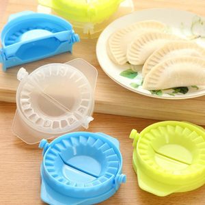 DIY Dumplings Jiaozi herramienta para hacer masa prensa Dumpling Pie Ravioli molde Clips utensilios de cocina accesorios 2737