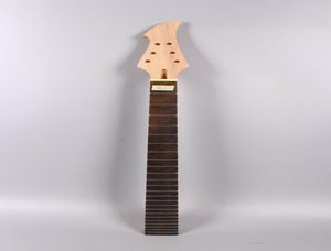 Diy Electric Guitar Neck 24 fret 255039039inch Mahoganyrosewood Special Headstock P73658026