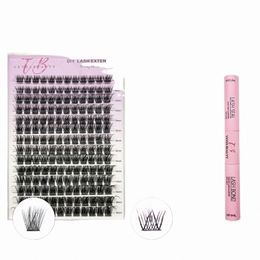 Diy Eyel Extensi Kit 144 Stuks Clusters L Bd En Seal Makeup Tools Individuele L Valse Eyeles Lijm Pincet D krul Z8cb #