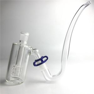 DIY Glas Bong Ash Catchers 14mm 14.4mm J Adatper Glas Straw Buis Keck Clips Dikke Clear Glass Olieruigas Ashcatcher