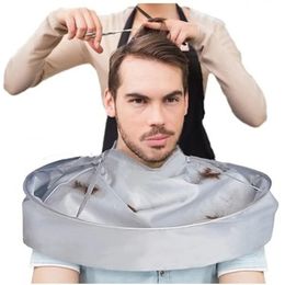 DIY Hair Cutting Cloak Umbrella Cape Cutting Cloak Wrap Hair Shave Apron Hair Barber Gown Cover Household Cleaning Protecter