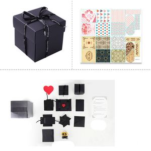 DIY handgemaakte cadeaubonnen Surpries Love Explosion Box Gifts for Anniversary Scrapbook Fotoalbum Verjaardag