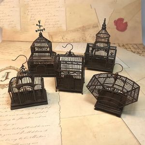 DIY Iron Bird Cage Wedding décor de fleurs accessoires suspendus Cadre 240522