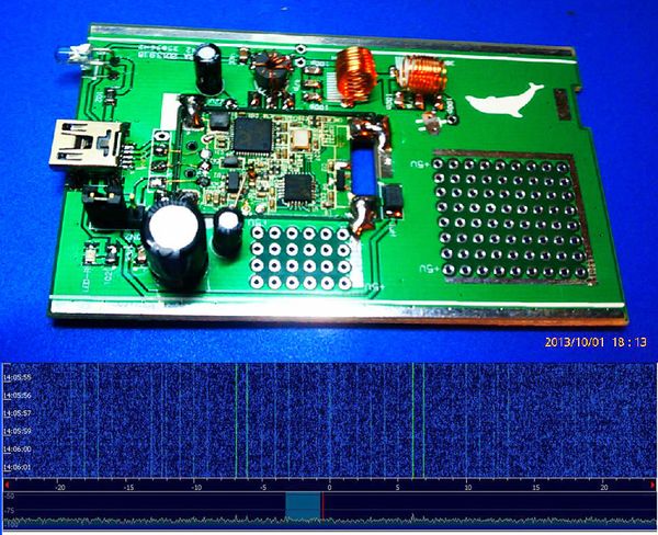 Freeshipping DIY KITS 100KHz-1.7GHz pleine bande UV HF RTL SDR USB Tuner Récepteur R820T RTL2832U + R820T CW FM VHF UHF AM + antenne