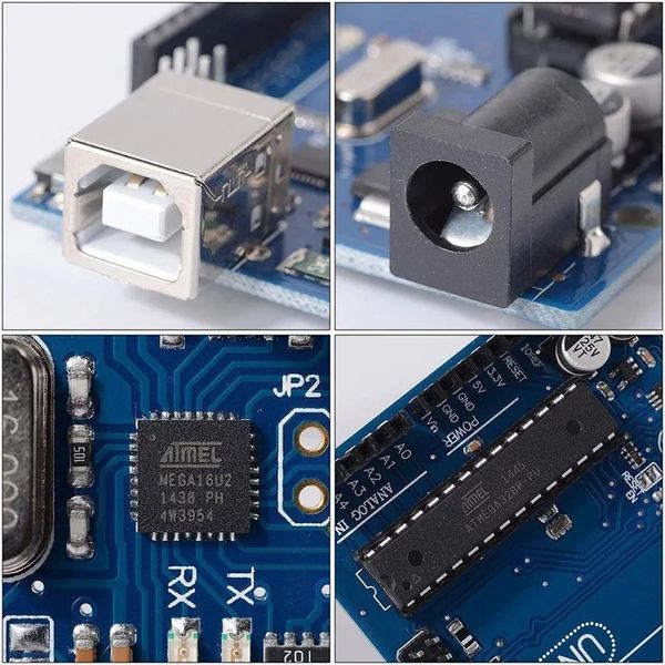 Kit de tablero de aprendizaje de bricolaje para AVR Microcontroller y STC89C52 Desarrollo y aprendizaje