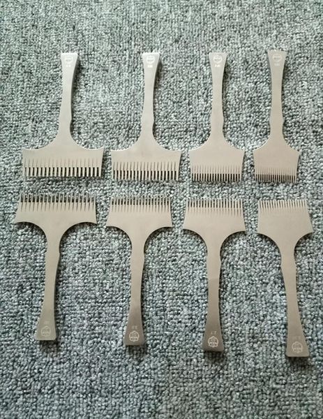 Outils d'artisanat à la main de Diy Pocking Irons Stiching Chisel sets pour un bon vernis 20 Prong3666017