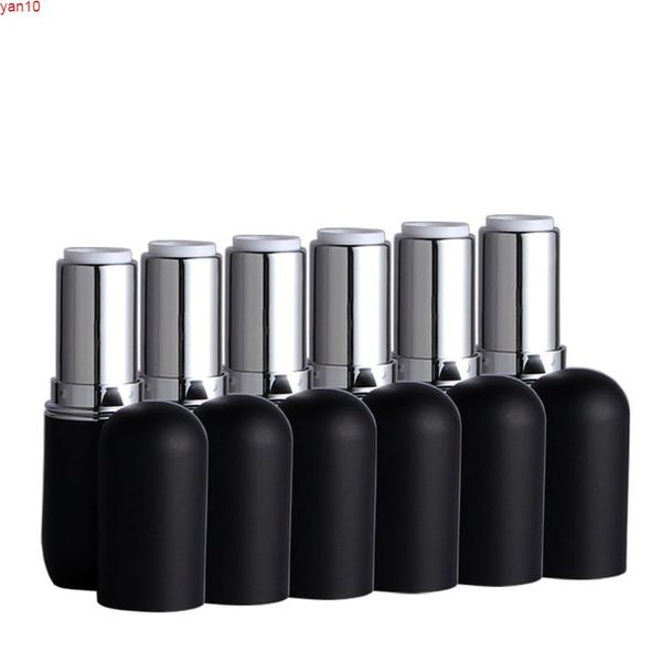 DIY LIP Baumes Tubes Rouge à lèvres Noir Rose Rose Bouteilles rechargeables Vide Conteneurs Vente Cosmétique Outil Vente en gros bouteille d'emballage 200pcs / Lothigh Qté