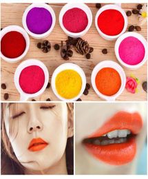 Pigment de rouge à lèvres bricolage Pigment de brillant à lèvres pour lèvres pour le bricolage en poudre de glass rouge rose maquillage outils de maquillage comestics Gloss9112131