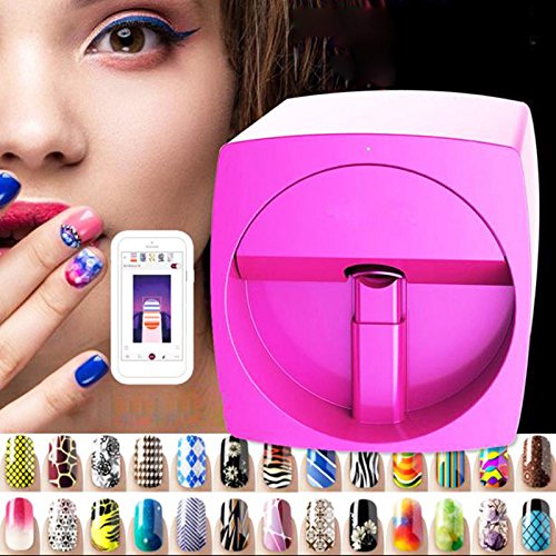 DIY Nail Art Printer Automatic Painting Machine V11 Multifunction Mobile Wifi Easy All-Intelligent 3D Nail Printers Video To Teach for Salon