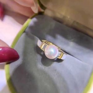 Accessoires de perles à faire soi-même, argent S925 T, même classique, anneau de coquille de haute qualité, réglable, Semi-fini, femme