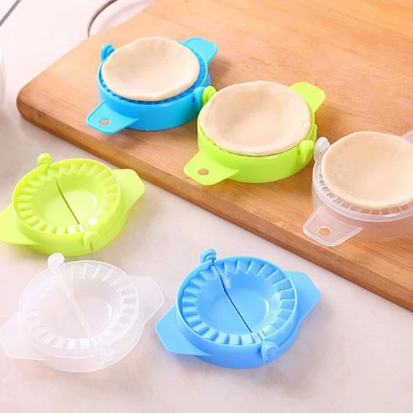 Bricolage en plastique bouletage moule de pâte de pâte Gadgets pour la cuisson des boulettes de cuisson jiaozi gadget kichen outils outils