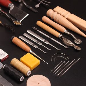 Kit d'outil d'artisanat en cuir professionnel bricol