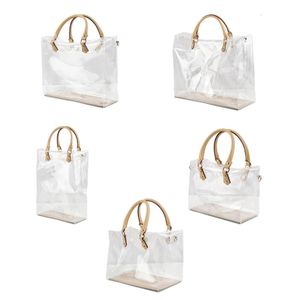 Sac à bricolage DIY Rendre Clear PVC Craft Tool Set Handmade Hands Mandbag Gift Sacs Accessoires pour les filles 240509