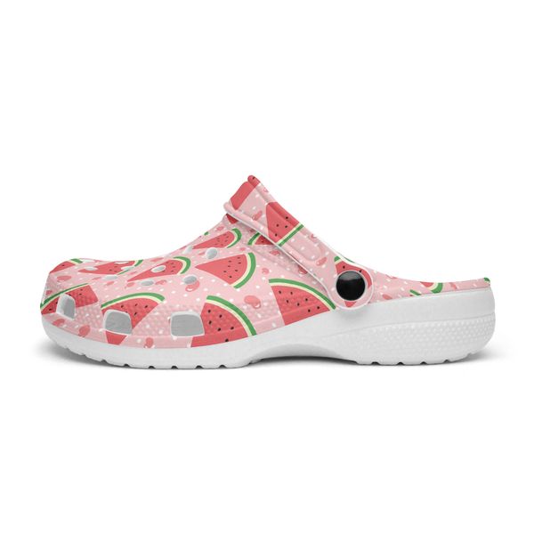 Zapatos con escrituras diy, zapatillas para hombre y mujer, zapatillas personalizadas con diseño de sandía rosa y simplicidad, zapatillas deportivas para exteriores 103514