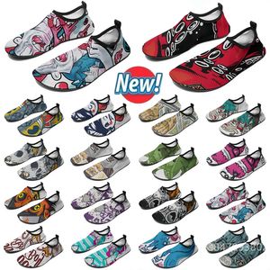 Diy Schoenen Aangepaste Mode Dames zomerMannen Waterschoen Mode Aangepaste Sneaker Multi-coloured34 Heren Outdoor Sport Trainers ized