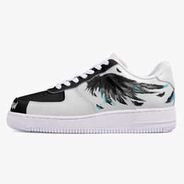 Zapatos de bricolaje zapatos de diseñador para hombre zapatos para correr uno para hombres mujeres plataforma zapatilla de deporte casual Clásico Blanco Negro dibujos animados graffiti verde entrenadores deportes al aire libre 36-48 100228