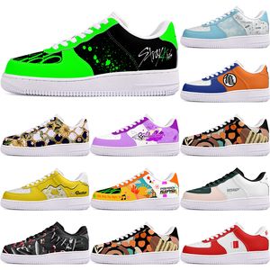 DIY schoenen winter mooi zwart herfst heren Vrijetijdsschoenen één voor heren dames platform casual sneakers Klassieke cartoon graffiti trainers comfortabele sport 74848