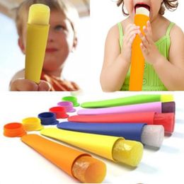 DIY Silicone Popsicle Mold Persoonlijkheid Creatieve Zelfgemaakte Ijs Cone 6 Color Food Grade Materiaal Bevroren Mold