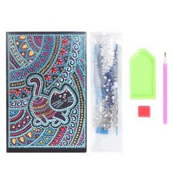 DIY Special De forme Diamond Painting Notebook Diary Book 60 pages A5 Notebook broderie Diamond Cross Stitch Note Note de note de Noël Gift9107145