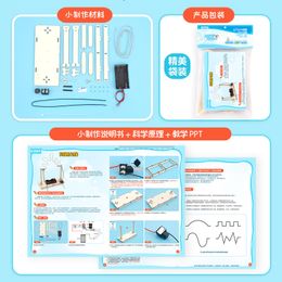 DIY STEM TOYS TECHNOLICIA SCIENCE EXPÉRENTION EXPÉRIENCE Kit d'outils apprentissage des jeux de puzzle en bois éducatifs pour les enfants d'enseignement des aides