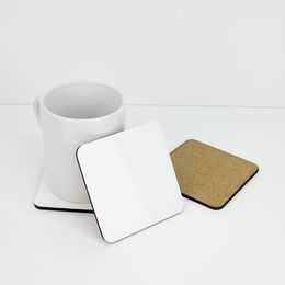 DIY Sublimatie Lege Coaster Houten Cork Cup Pads MDF Reclame Gift Promotie Liefde Ronde Bloemvormige Cup Mats CCA12636