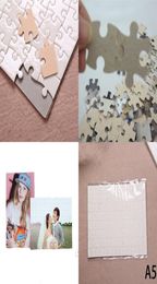 DIY SUBLIMATION BLANDE Jigsaw Heat Transfer Diy Blank Puzzle A4 Multistandard houten speelgoed voor kinderen Logo -aanpassing Paper 163511023