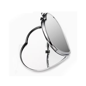 Miroirs de maquillage de mode en métal de Sublimation bricolage avec des matériaux de transfert de chaleur de plaque d'aluminium vierge miroir de maquillage cosmétique