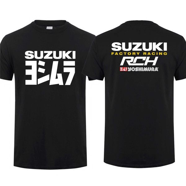 DIY T-Shirt Hommes Suzuki Racing Team Yoshimura Japon Gsx Gsxr T Double-face Casual Surdimensionné T-shirt S-3XL Y2303