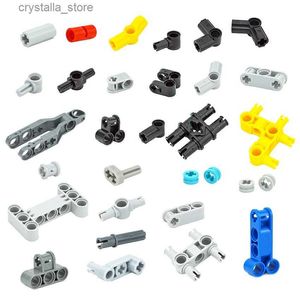 DIY Technical Parts Axle Pin Connectors Building Blocks 32034 32015 32014 2853 3713 57515 14720 87082 MOC Bricks Educational Toy L230518