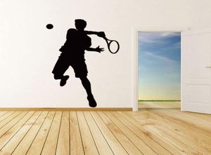 Diy Tennis Sports Kids PVC Wall Stickers For Children Room Home Decoratie Accessoires Gym Slaapkamer8893841