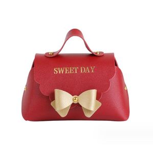 DIY Wedding Candy Gift Packaging bags PU Leather Festival Party Favor Bag Mini Handtas Kids geschenkverpakking