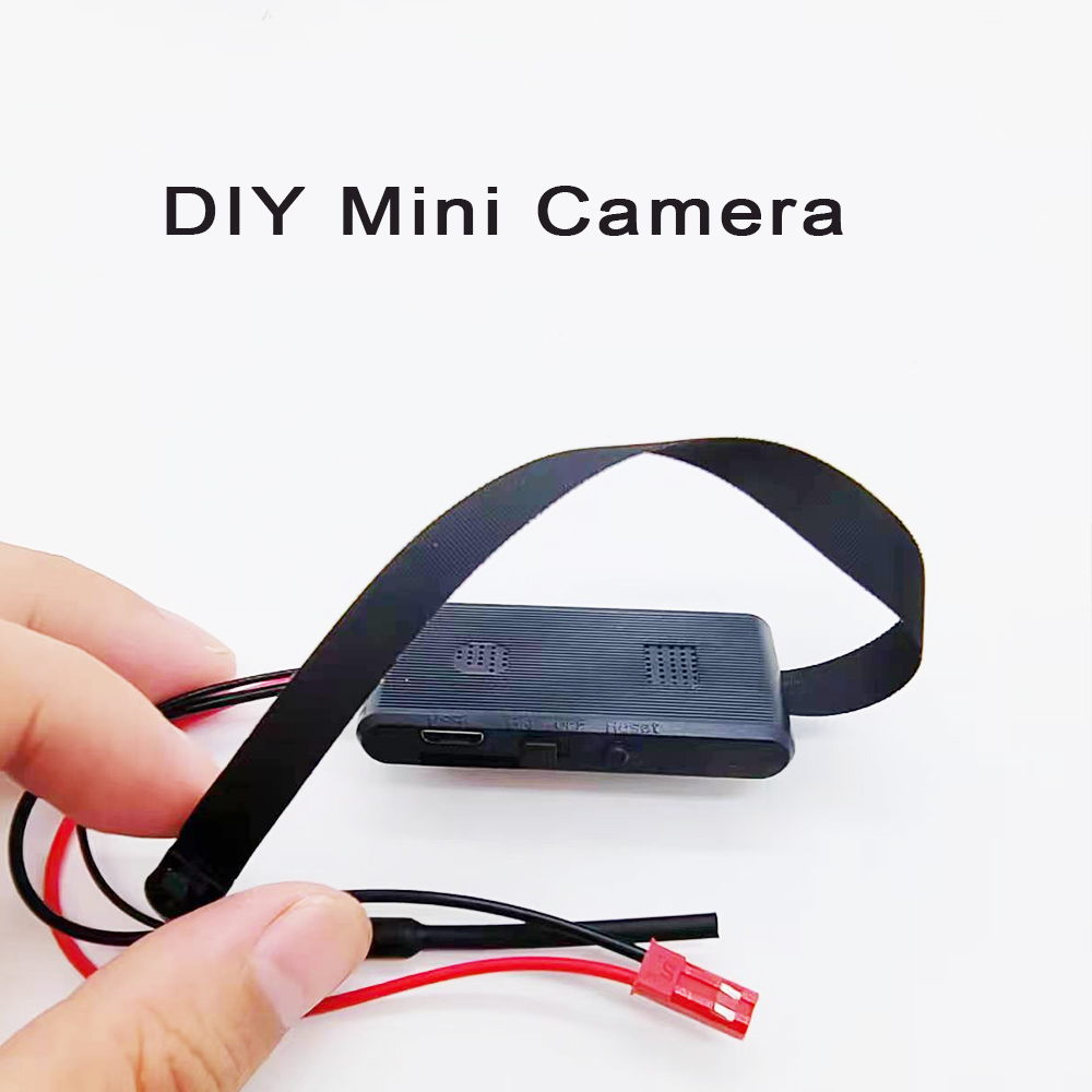DIY Wifi Mini Caméra Caméra Sans Fil Diy Module Nanny Cam 1080p Wifi Digital Body Cam Détection de Mouvement Alarme Record Support Caché en gros