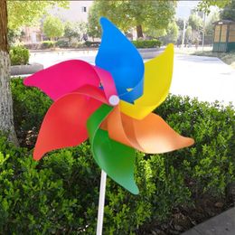 DIY Windmolen Party Decor Pinwheel Whirligig Wind Chime Bloemdecoratie Thuis Yard Garden Decorations Ornament