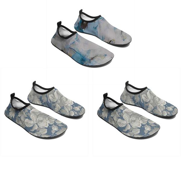 DIY Word Chaussures Animal Animal Carton personnalisé Wading Men Femmes Blanc Blanc Blue Bleu rouge Slip-On Mens Trainer Gai 102 420 WO S S 9054114 S 695100273 S