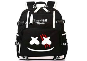DJ Backpack Marshmello Music Daypack Alone Masked Star Print Schoolbag Leisure Packsack Rucksack Sport School Tas Outdoor Day Pack2725472