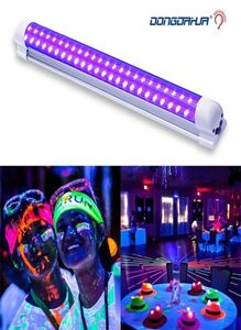 DJ Disco Light 10W Stage Light DJ UV Purple LED Tube pour la fête de la fête de Noël Laser Laser Mur Washer Spot Light Backlight 2011085313