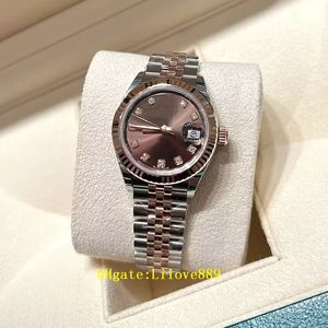 DJ Factory Vrouwen Horloge Automatisch 3235 Mechanisch Horloge Mannen Rose Goud 36mm Sapphire Lady 126231 Horloges Mannelijke MS Horloges