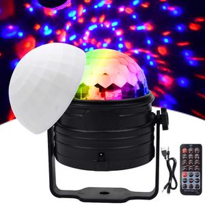 DJ Laser Stage Lighting RGB Sound Strobe Beam Disco Ball Party Lamp Mini 4K Projector Nightclub Lichten LED Moving Head Fireworks