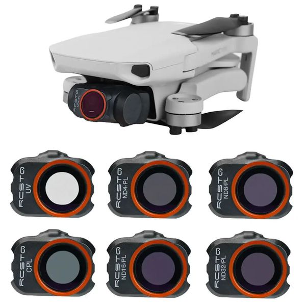 Filtro de lentes de cámara DJI Mini 2 para Mini 12SE Drone Set UV ND CPL 481632 Accesorios NDPL 240327