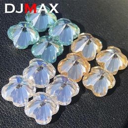 DJMax 49 mm Four Leaf Clover Loose Stones Certifié Diamond Royal Blue Champagne VVS1 pour la fabrication de bijoux 231221