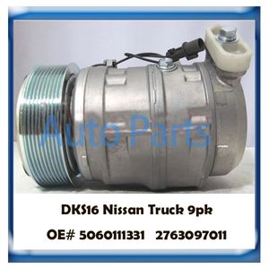 DKS16 DKS16H ac compressor voor Nissan UD Truck 2763097011 5060111331 5062125900 27630-30Z08