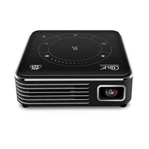 DLP P11 4K Projector Android 9.0 DDR4 4GB 32GB MINI PROTABLE LED PROJECTOR 5G WIFI Bluetooth 3D Home Cinema Proyector versus P10 H220409