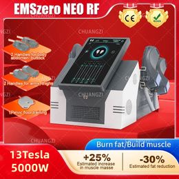 DLS-EMSlim 4 sangle Neo Ems Fems chauffage Neo corps minceur Portable Emszero stimulateur musculaire Machine 13 Tesla Newculpt